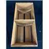 Image 2 : Vintage Advance Orange County California Orange Crate 26' x 12.5" x 12" No Shipping