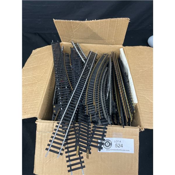 Box Lot Of HO Scale Track Box lot of ho scale track