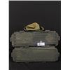 Image 1 : 2 Wooden Ammo Boxes and Hat