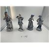 Image 1 : Porcelain Figurines - Classical Music Quartet Scene