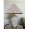 Image 1 : Pink Lamp - Painted Glass Base