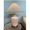 Image 3 : Pink Lamp - Painted Glass Base