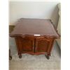 Image 1 : Vintage Strathroy Wooden Side Table w/ Cabinet