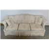 Image 1 : Upholstered Sofa w/ Floral Pattern