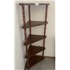 Image 1 : 5-Tier Wooden Corner Shelf Unit