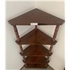 Image 2 : 5-Tier Wooden Corner Shelf Unit