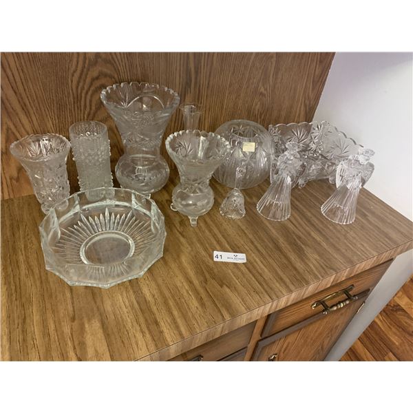 Assorted Crystalware