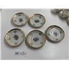 Image 2 : Japanese Gold/Metallic Rim China Set