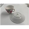 Image 12 : 14 x Teacups w/ 13 x Matching Saucers