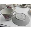 Image 4 : 14 x Teacups w/ 13 x Matching Saucers