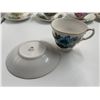 Image 7 : 14 x Teacups w/ 13 x Matching Saucers