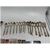 Image 3 : Assorted Silverplate Cutlery and Souvenir Spoons