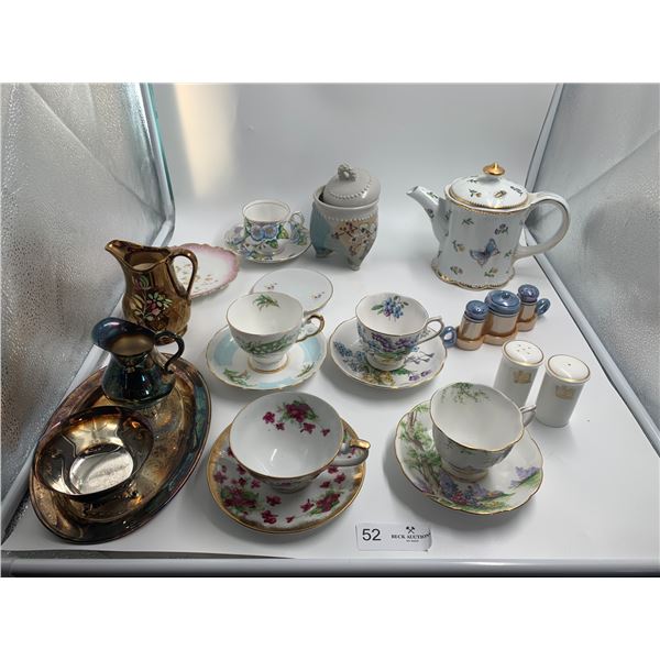 Assorted China and Silverplate