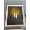 Image 2 : 6 x Assorted Paintings - Includes 1 x Framed Painting  and 1 x Framed Print by E.D.W Peterson