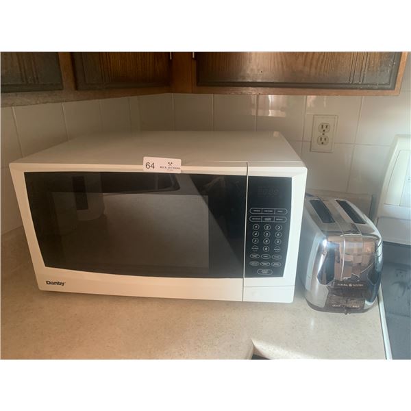 Danby Microwave and Vintage General Electric Toaster