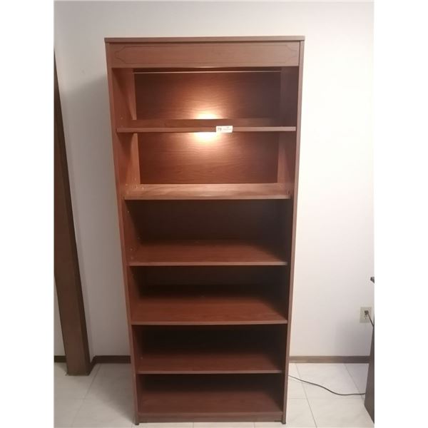 Wooden Bookshelf w/ Backlight