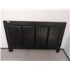 Image 1 : Wooden Headboard w/ Leather-Style Cushioning