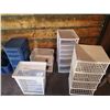Image 1 : Assorted Plastic Shelving and Organizers