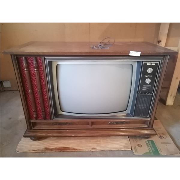 Admiral Solar Color Vintage TV Set - Model #6AL2043