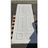 Image 1 : 5 INTERIOR DOORS 80 INCHES TALL - 2 WITH KNOBS 30 INCHES WIDE, 3 WITHOUT TWO 32 INCH, ONE 30 INCH WI