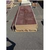 Image 1 : 3 WALL CABINET / CLOSET WARDROBE DOORS WITH HARD WIRED LIGHTING - FRAME DIMENSIONS 37 1/2 INCHES WID