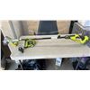 Image 1 : RYOBI LITHIUM 24 VOLT CORDLESS WEEDEATER WITH BATTERY AND CHARGER - WORKING