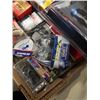 Image 8 : TRAY OF NEW AUTO PARTS: XENON HEADLIGHTS, SHIFTER RUBBER, INTERIOR BULBS, OIL FILTERS AND MORE