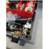 Image 8 : TOOLBOX WITH HARDWARE AND TOOLS