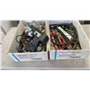 Image 1 : 2 BOXES OF LEAK TESTOR, ELECTRIC CONNECTORS AND BAR CLAMPS