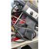 Image 8 : 2 BOXES OF LEAK TESTOR, ELECTRIC CONNECTORS AND BAR CLAMPS