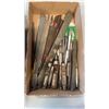Image 2 : 4 TRAYS OF TOOLS, AIR IMPACT GUNS, CORDLESS DRILL, ELECTRIC STAPLER, FILES AND AIR CONNECTORS AND GA