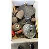 Image 2 : 2 BOXES OF SANDING DISCS, GRINDING DISCS AND TOOLS