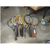 Image 1 : 7 VARIOUS TENNIS RACQUETS AS FOUND