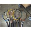 Image 2 : 7 VARIOUS TENNIS RACQUETS AS FOUND
