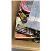 Image 3 : 2 BOXES OF NEW VINYL TAPE, STAPLES AND ELECTRICAL