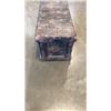 Image 3 : WOOD CARPENTERS TOOL BOX CHEST