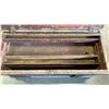 Image 8 : WOOD CARPENTERS TOOL BOX CHEST