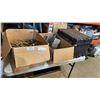 Image 1 : TWO BOXES OF TOOLS, EXTENTION CORDS AND HARDCASE