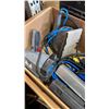 Image 8 : TWO BOXES OF TOOLS, EXTENTION CORDS AND HARDCASE
