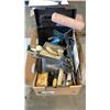 Image 1 : BOX OF DRYWALL WORKING TOOLS