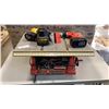 Image 1 : CRAFTSMAN 10 IN TABLE SAW WITH 2 CORDLESS DRILLS