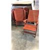 Image 1 : 4 JUTLANDIA HARDWOOD FOLDING PATIO CHAIRS