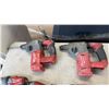 Image 3 : LOT OF MILWAUKEE CORDLESS TOOLS - RECIPROCATING SAW, CIRCULAR SAW, HAMMER DRILLS, IMPACT GUN