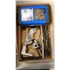 Image 2 : 3 TRAYS OF TOOLS, DRILL BITS, MEASURING TOOLS