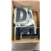 Image 2 : MASTERCRAFT AIR TOOLS SET, HOLESAW SET AND CLEAR PLEXI SIGN LETTERS
