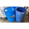 Image 1 : 2 BLUE 45 GALLON BARRELLS