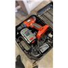Image 2 : BLACK AND DECKER CORDLESS DRILL
