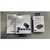 Image 1 : INSIGNIA TRAVEL ADAPTER AND CONVERTER, LOW PROFILE WIRED MOUSE AND USB 3.0 TO ETHERNET ADAPTER