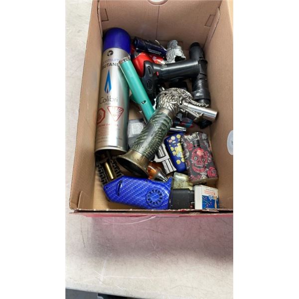 BOX OF LIGHTERS