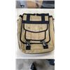 Image 2 : NATURES PATH SATCHEL, SPORTS CAMERA, EARBUDS AND BILLIARDS CHALK